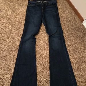 Flying Monkey dark wash flare jeans